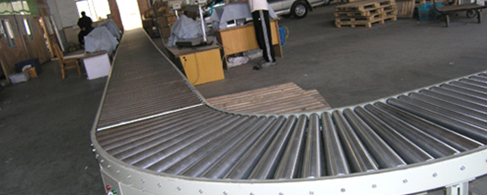 yh英皇×某知名家电品牌|滚筒输送机案例图